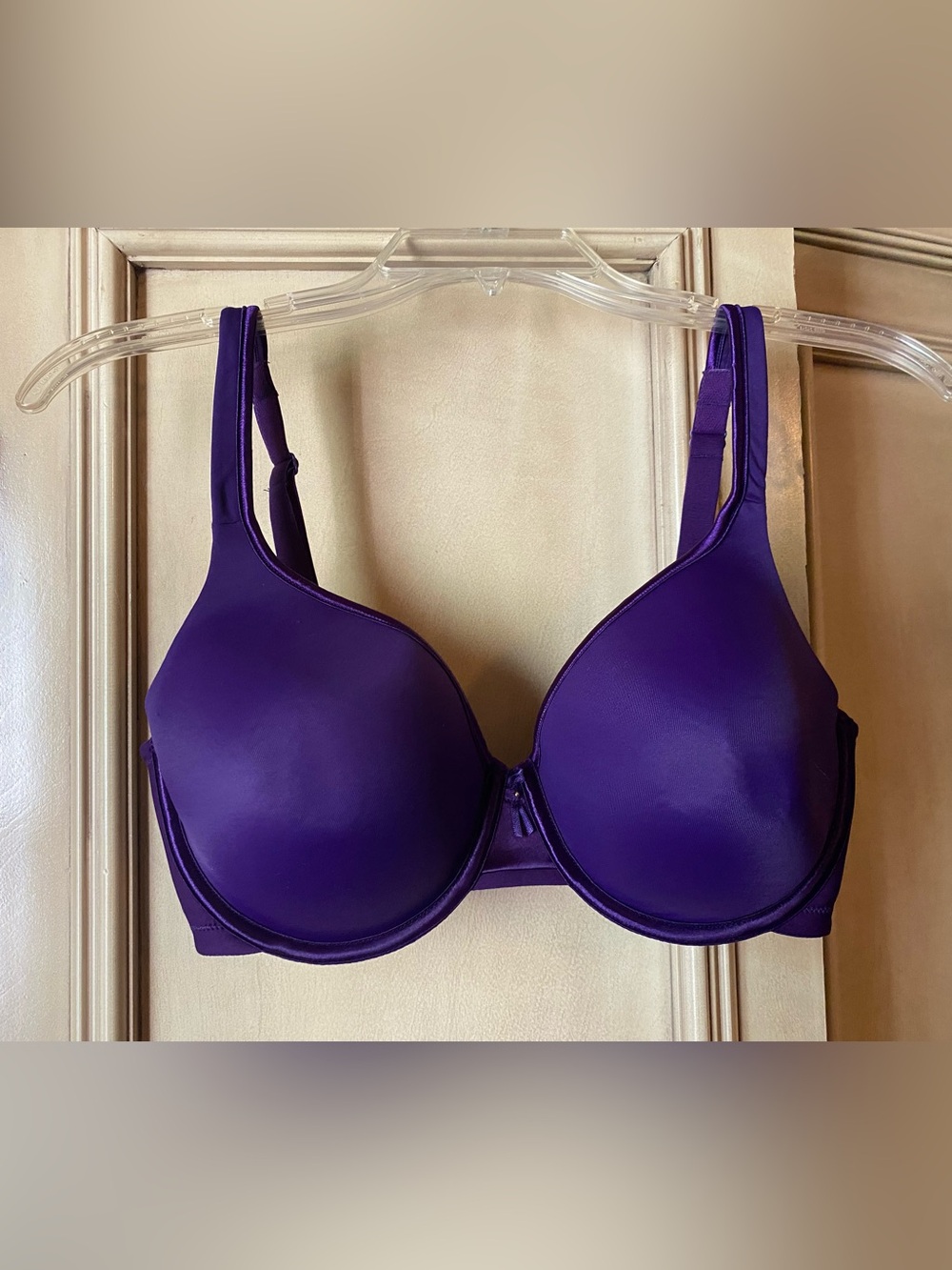 Vanity Fair Purple Body Caress Full Coverage Contour Bra 75335 34DD